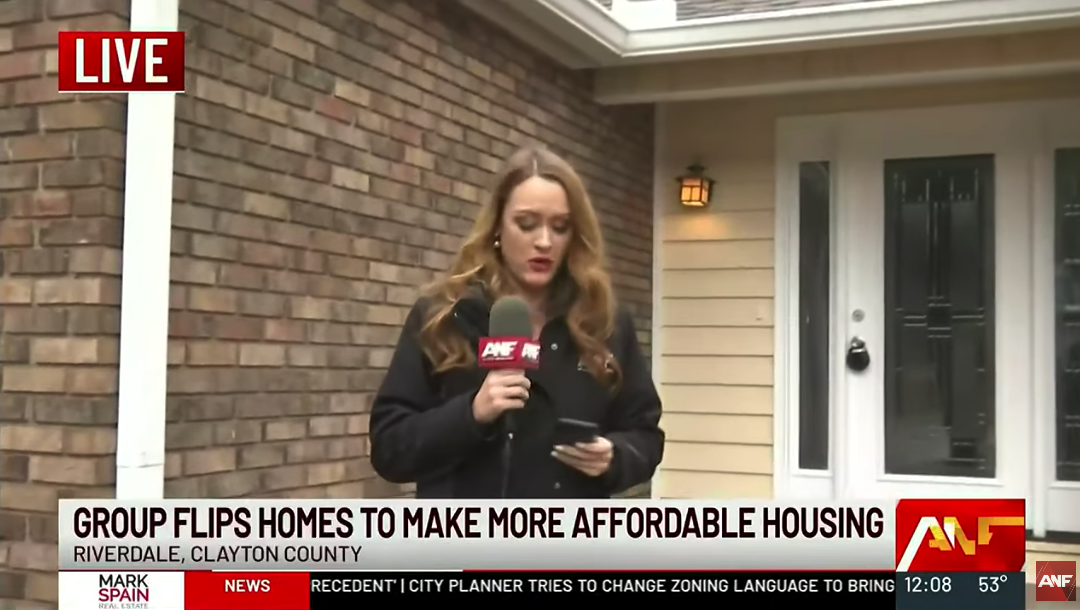 Housing development group flips older homes to help affordable housing in Atlanta